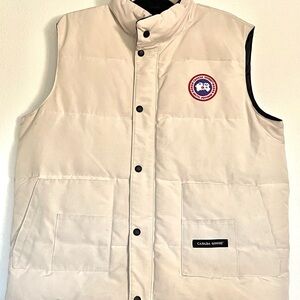 Canada Goose Men's Beige Puffer Vest